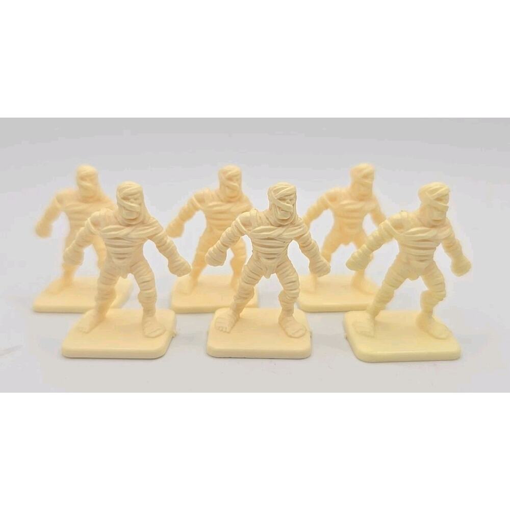 1990‎ Hero Quest Hero White Figures Mummies Lot of 6 SKU 323